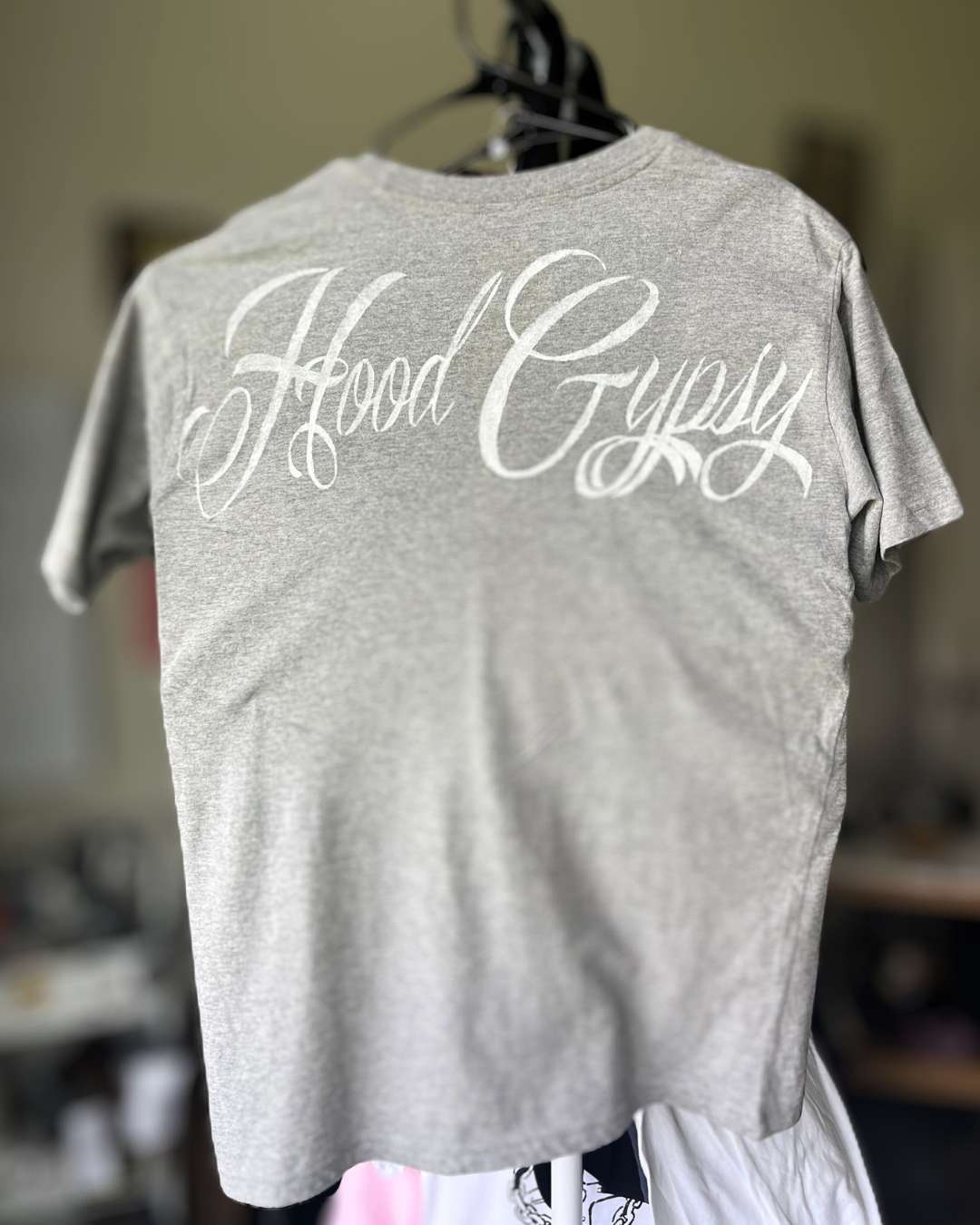 Grey HOU Grillz Tee