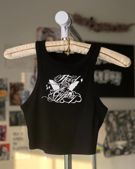 Black Angel HG Cropped Tank