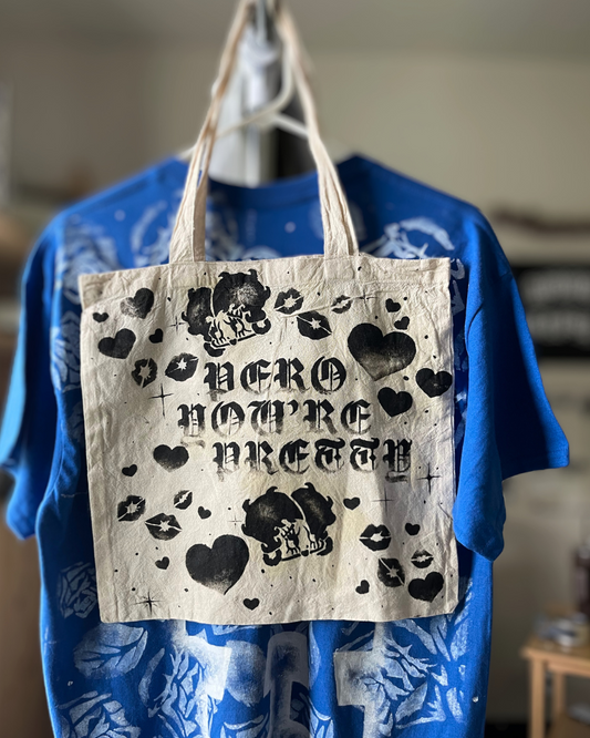 "Pero You're Pretty" Canvas bag