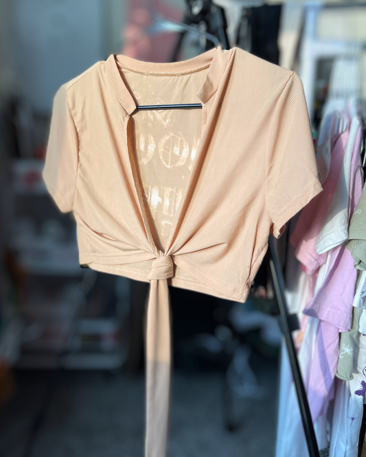 Rose Wrap Around Top
