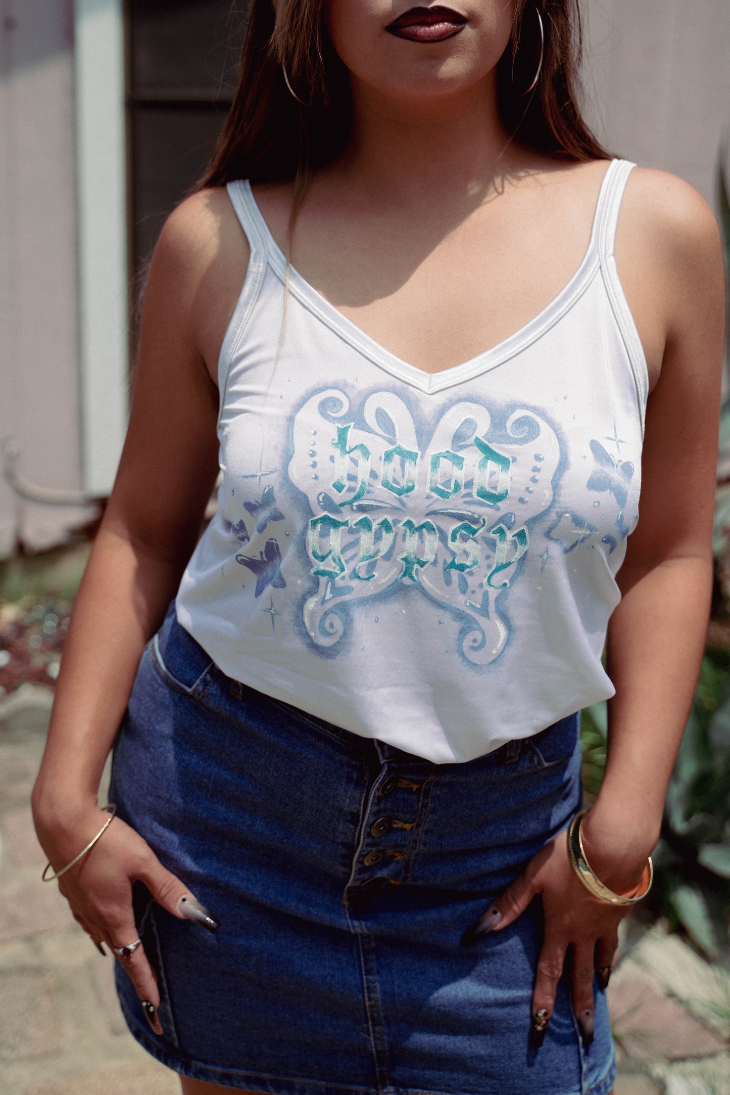 Butterfly Girlie Tank